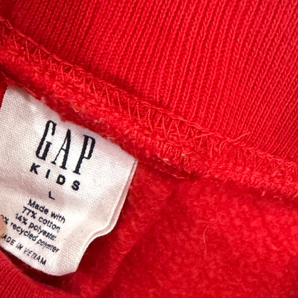 GAP Kids Vibrant Red shorts